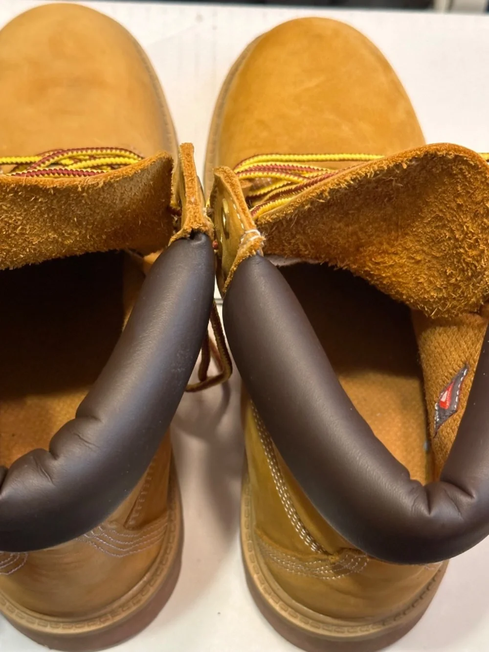 Timberland Premium 6-inch waterproof boots feature iconic wheat nubuck leather a